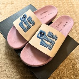 Disney X Coach Sport Slide With Walt Disney World Motif - Size 10